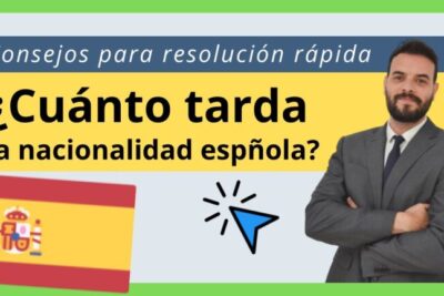 ¿Cuánto tiempo de espera para la nacionalidad española?