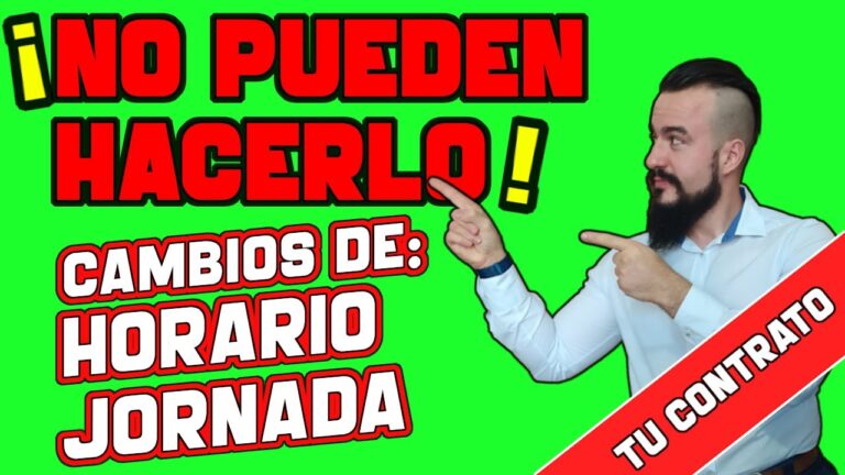 Nuevos derechos laborales: Cambio de turno y Estatuto de los Trabajadores