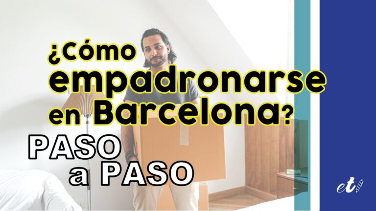 ¡Barcelona asombra con su rápido y sencillo cambio de domicilio para empadronamiento!