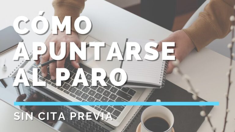 ¿Cuándo puedo apuntarme al paro? Descubre aquí cómo hacerlo.