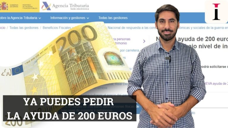 Sede electrónica de Agencia Estatal: Ayuda de 200€ ¡Solicita ahora!