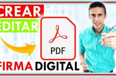 Modifica PDF con firma digital: aprende a hacerlo en pocos pasos