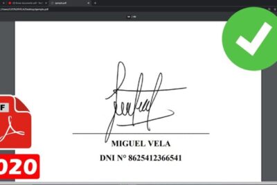 Firma digital de documentos PDF: &iexcl;S&iacute;, es posible!