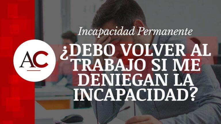 Cómo retomar el trabajo tras una incapacidad permanente