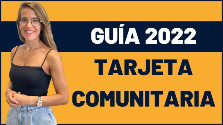 Descubre en qué consiste la tarjeta comunitaria en solo 70 caracteres