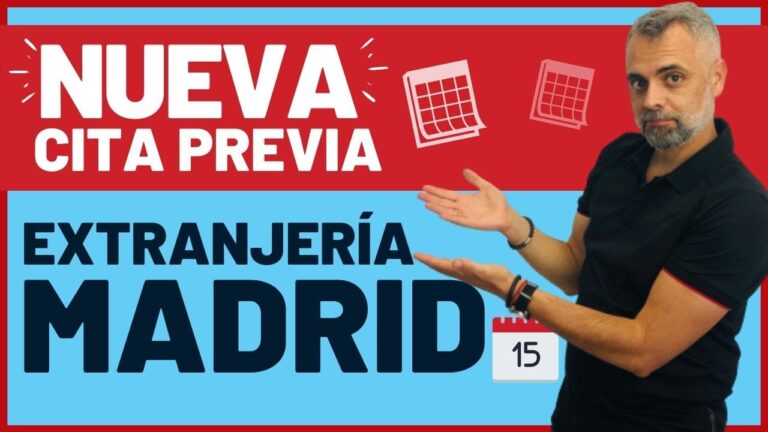 Consigue tu cita para huella extranjería en Madrid en segundos
