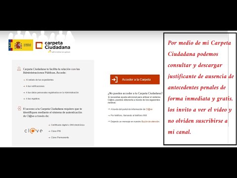 Obtén tu Certificado de Antecedentes Penales ¡Ahora!