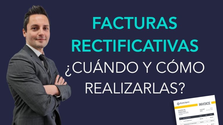 ¡Descubre cómo solucionar errores fiscales con una factura rectificativa!