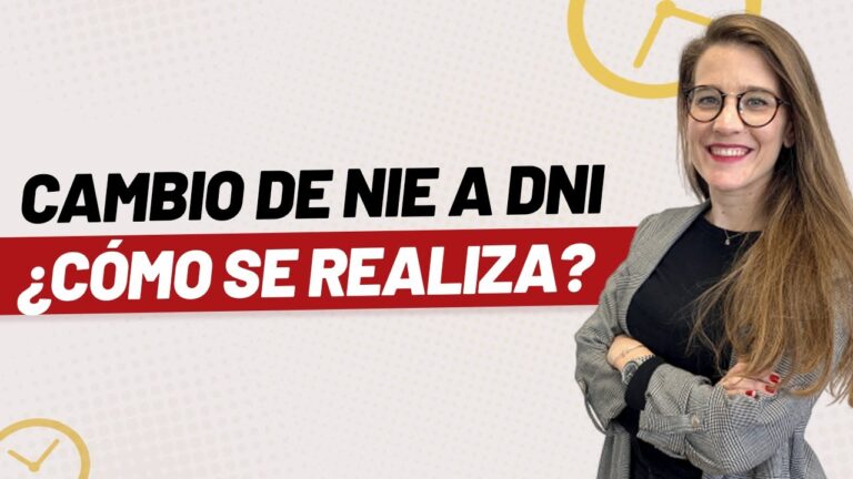 Cambia tu NIE por DNI en Hacienda en solo unos pasos