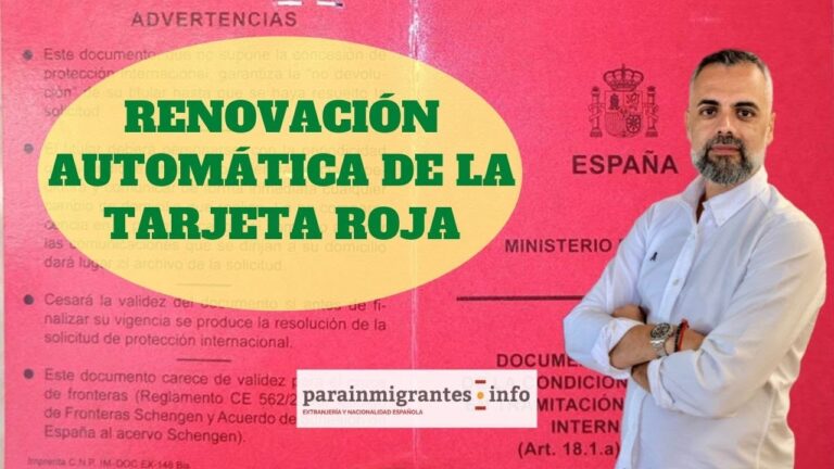 Renueva tu tarjeta roja de asilo y asegura tu estancia legal en el país