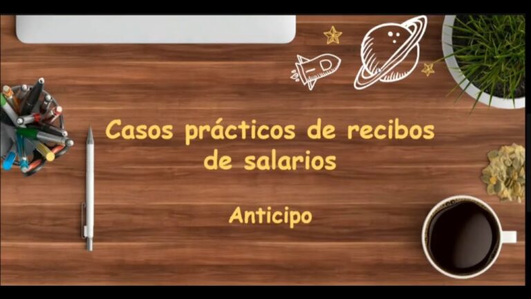 Aprende cómo se refleja el anticipo en tu nómina