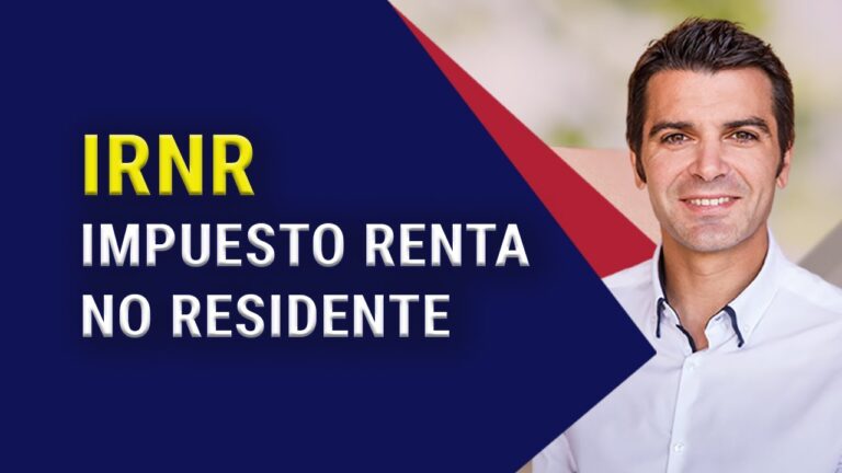 ¿Qué impuestos pagan los no residentes en España? ¡Descúbrelo aquí!
