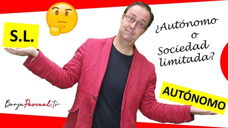 Autónomo vs. Sociedad Limitada: ¿Cuál elegir? Descubre las diferencias