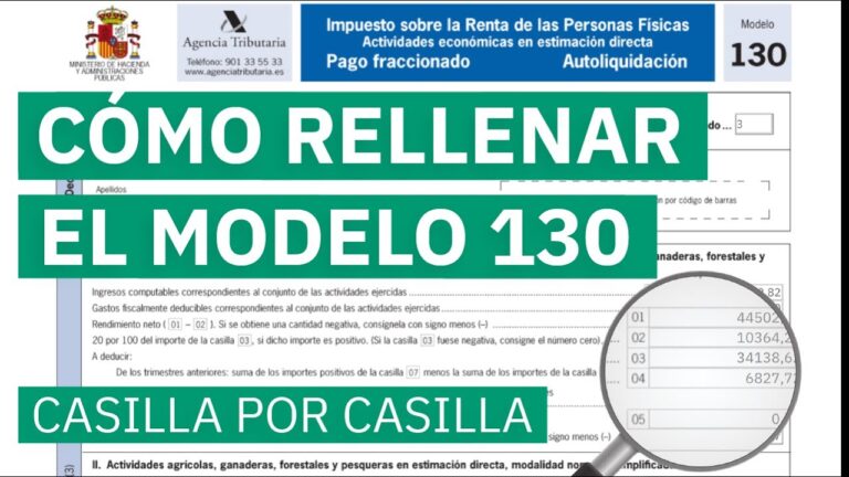 Domina tus impuestos: Aprende a Rellenar el Modelo 130 en 5 Pasos