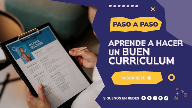 Descubre los elementos clave que tu currículum debe tener