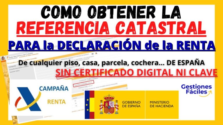 Maximiza tu declaración de la renta con la referencia catastral