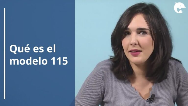 Descubre el poder del Modelo 115: ¿Para qué sirve?