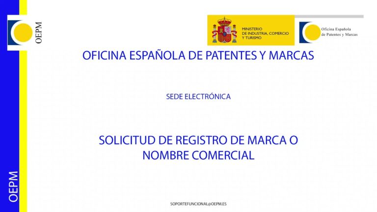 Registra tu marca en línea de forma sencilla y rápida