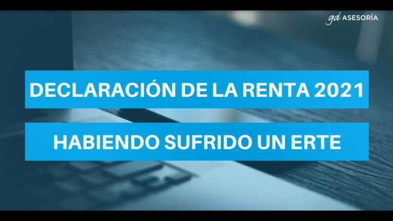 Cómo afecta el ERTE a tu declaración de la renta