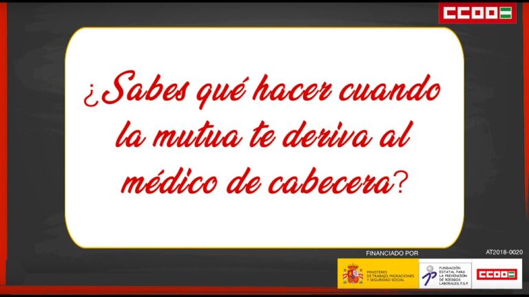¡Denuncia! Si la mutua no reconoce accidente laboral