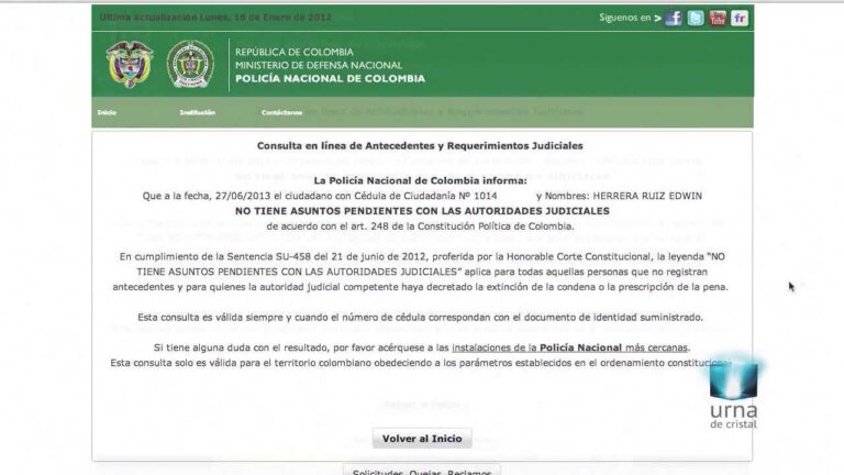 ¿Cómo saber si tienes antecedentes penales? Descubre aquí