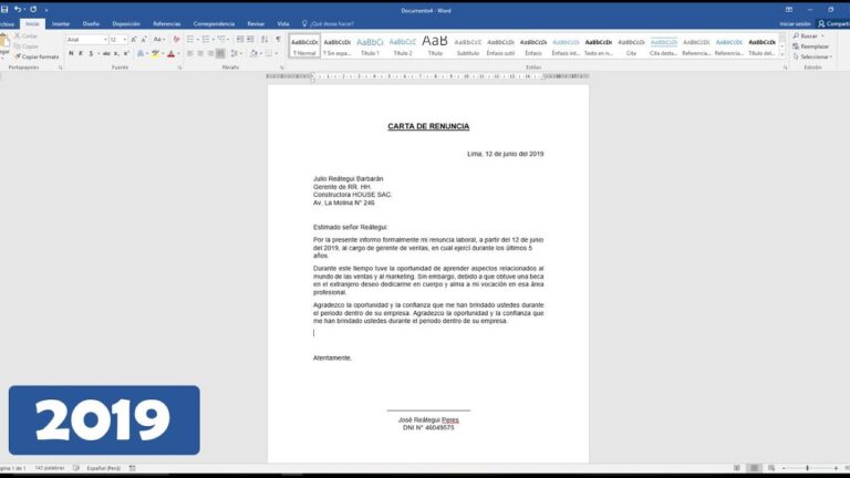 Impactante: ¿Preparado para presentar tu carta de renuncia voluntaria con preaviso?