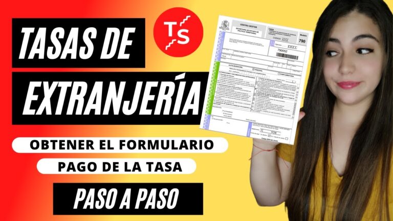 Cómo completar el formulario NIE y pagar la tasa ¡Debes saber esto!