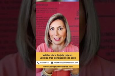 ¿Tarjeta roja caducada? Descubre cómo aún puedes trabajar
