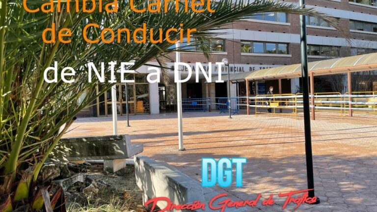 Cómo cambiar de NIE a DNI en la DGT sin complicaciones
