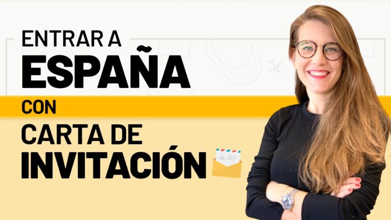 Crea tu carta de invitación para España en pocos pasos