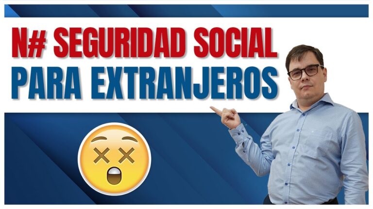 ¿Cómo solicitar el Número de Seguridad Social con el NIE?