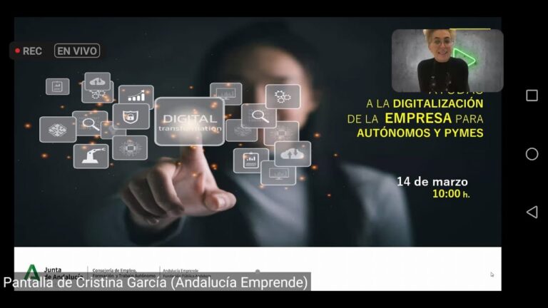 ¡Subvenciones para digitalización para autónomos en Andalucía!