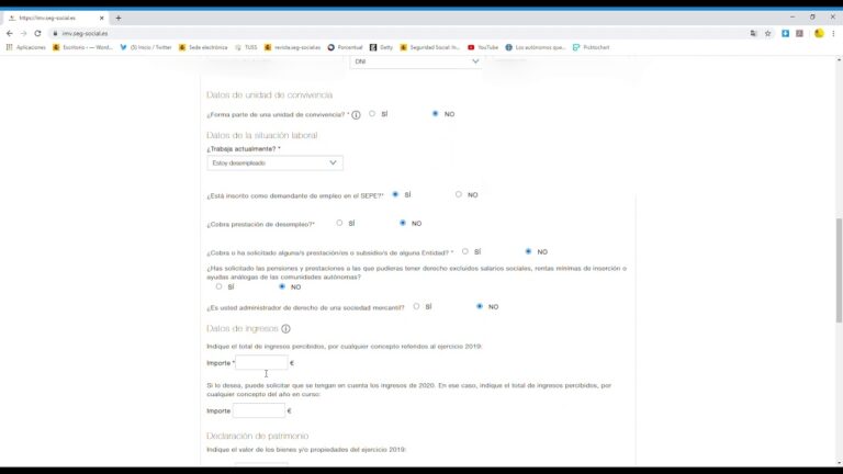 Nueva sede electrónica simplifica ingreso mínimo vital