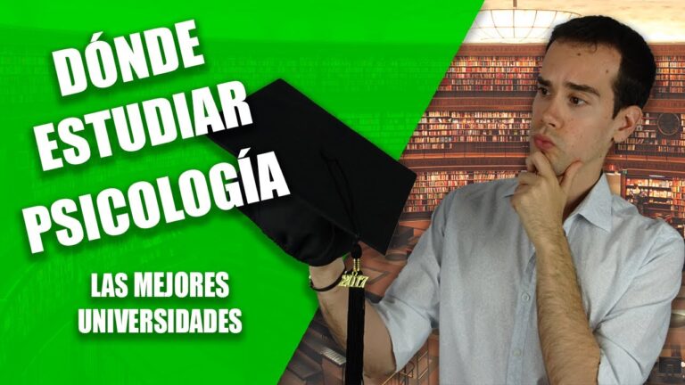 Descubre las mejores opciones para estudiar Psicología en España en 2021
