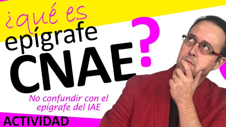 ¿Conoces el CNAE? Descubre para qué sirve en tu empresa.