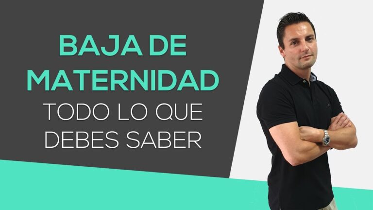 Cobrar por baja maternal: todo lo que necesitas saber en 70 caracteres