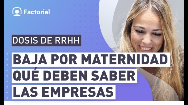 ¡Cumple tus sueños de maternidad! Baja por maternidad aún sin trabajo.