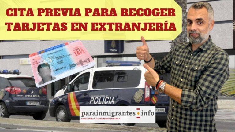 Garantiza tu turno para recoger tu tarjeta con cita previa ¡Ahorra tiempo!
