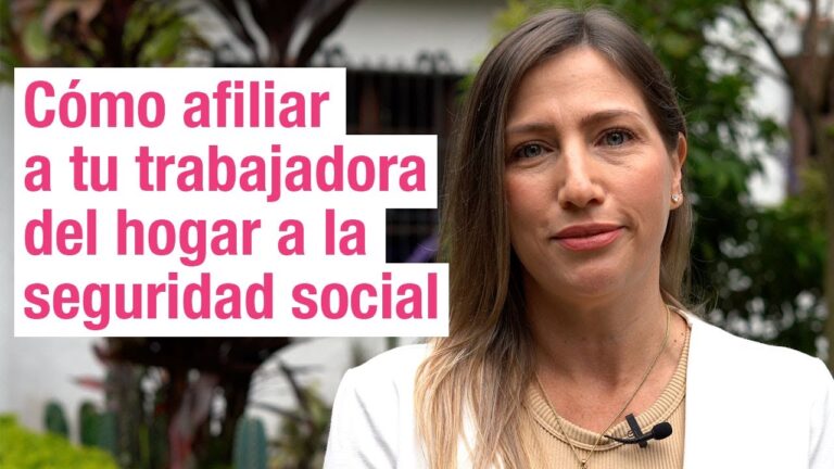 ¡Cambio de juego! Afiliación a la Seguridad Social para Empleadas de Hogar.