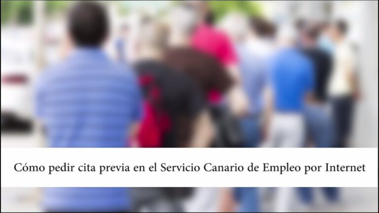 Solicitud de empleo cancelada: ¿Cómo anular una cita en el Servicio Canario de Empleo?