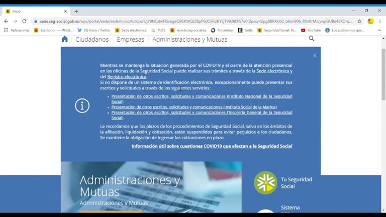 Solicitud de beneficios sociales sin certificado de seguridad social: ¿es posible?