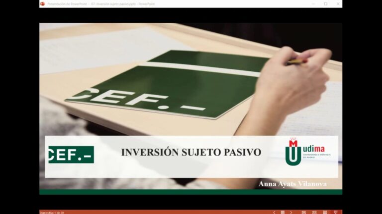 Todo lo que necesitas saber sobre el Modelo 390 de inversión sujeto pasivo