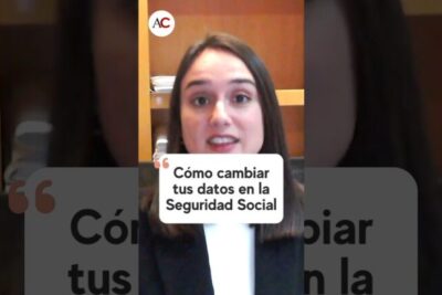 Actualiza tus datos de Seguridad Social y evita inconvenientes