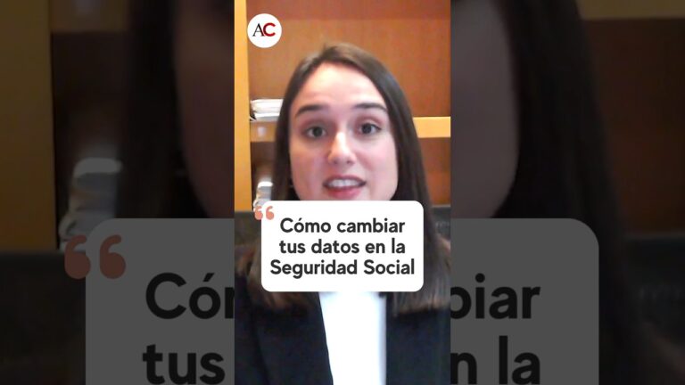 Actualiza tus datos de Seguridad Social y evita inconvenientes