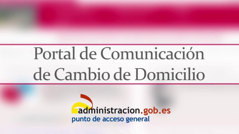 Importante: Comunicación de cambio de domicilio ¡No te pierdas cómo hacerla!