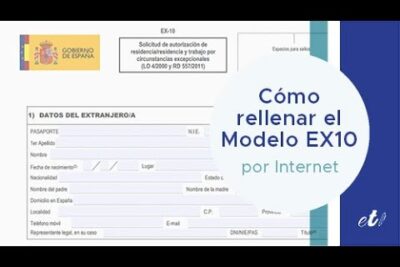 Aprende fácilmente cómo rellenar el modelo EX