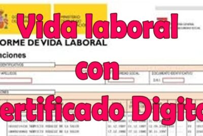 Saca tu vida laboral en segundos con firma digital