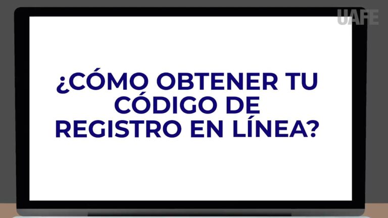 ¿Qué es el código de registro? Guía rápida y sencilla en 70 caracteres