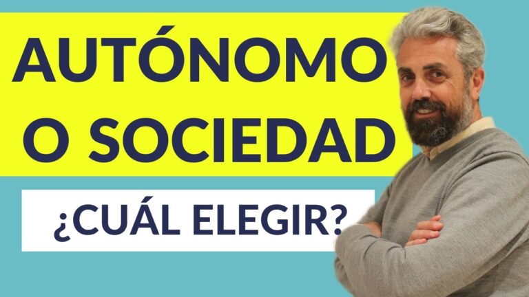 ¿Es indispensable ser autónomo para fundar una sociedad limitada?