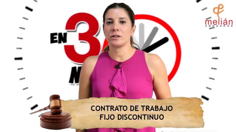 Ejemplo de contrato fijo discontinuo: cómo funciona y sus ventajas
